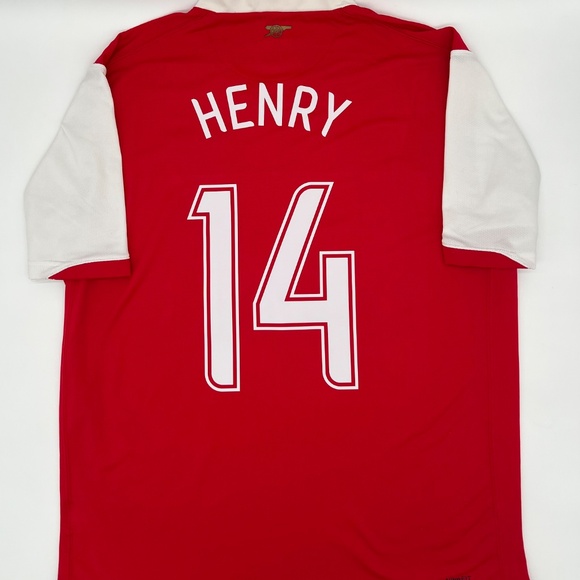 Henry #14 Arsenal 2006/2007 Home ORIGINAL Nike VTG Rare Soccer Jersey (L)